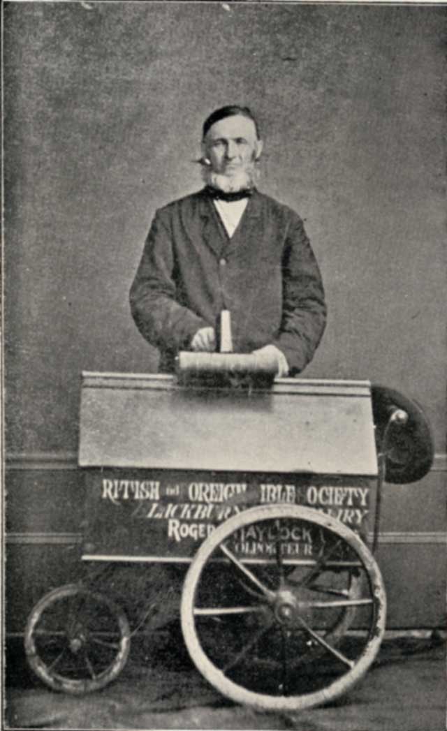 Roger with Bible van.jpg