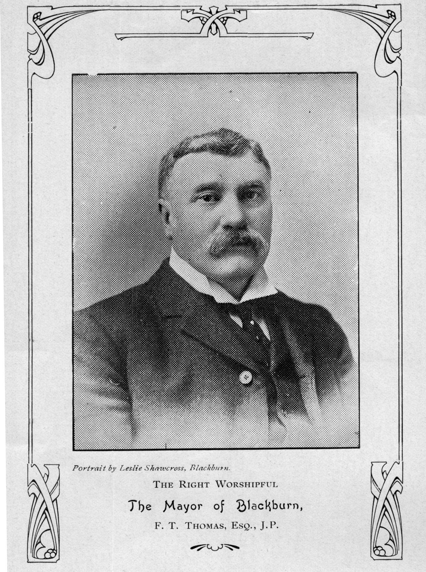 047 Thomas Franklin Talbot J P Mayor Of Blackburn 1905-1911.jpg