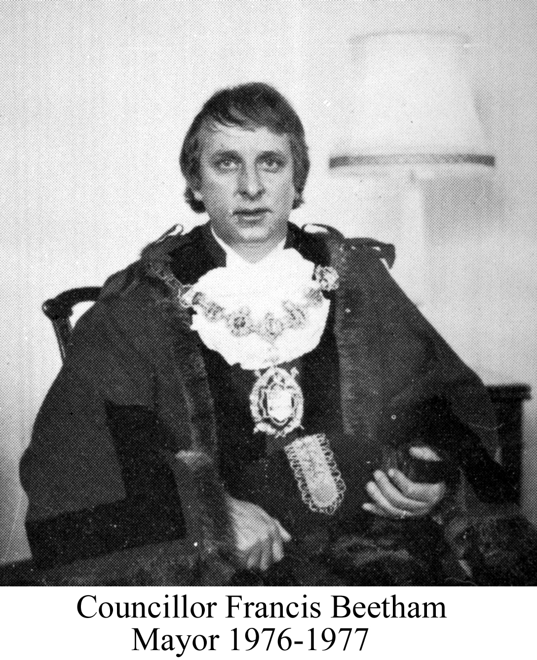 104 Councillor Francis Beetham 1976 to 1977.jpg