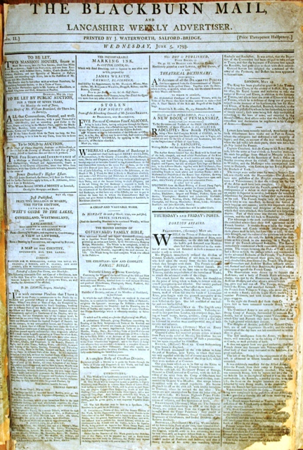 early copy of the Blackburn Mail.JPG