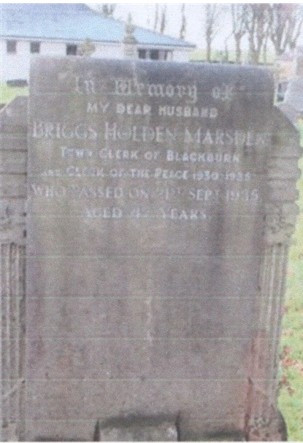 Grave of Briggs holden marsden Town Clerk 1930-1935.jpg